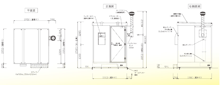 1.0坪モデル